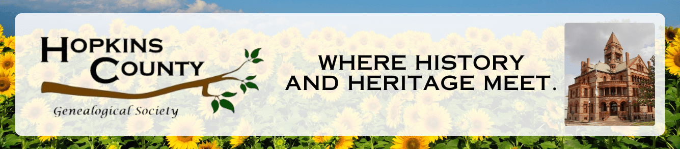 Hopkins County Genealogical Society