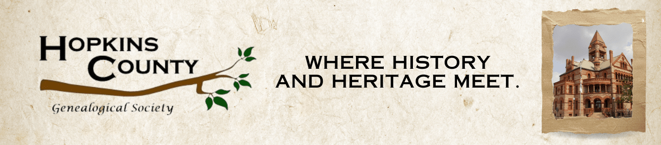 Hopkins County Genealogical Society